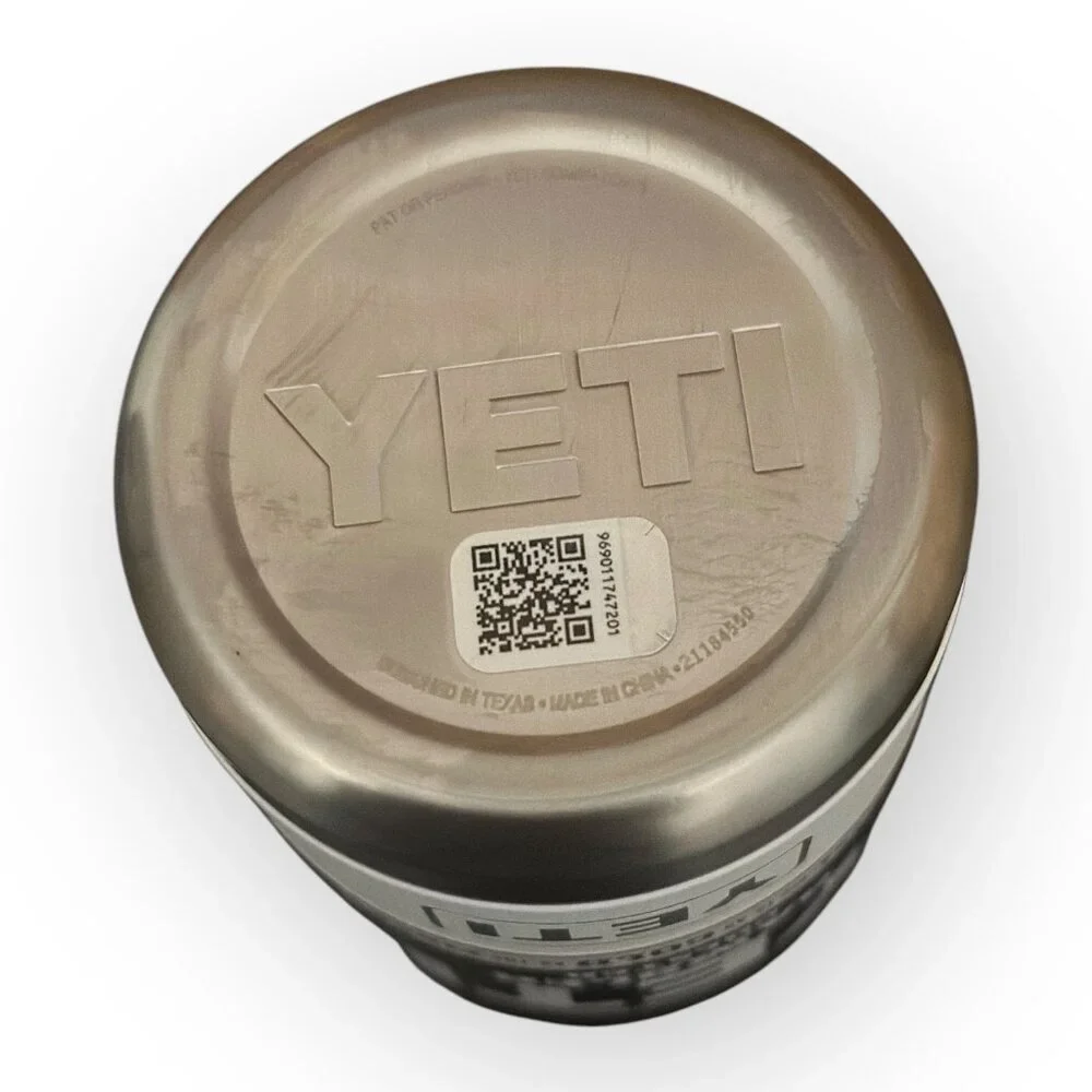 Yeti Rambler Colster White Color Koozie Size12 oz Fits Standard Cans NEW w/ Tags - Picture 9 of 16